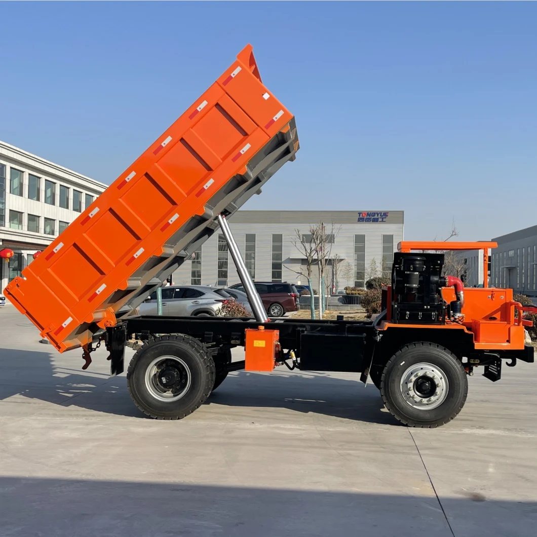 Reliable 6-Wheel 25-Ton Mining Dump Truck for Efficient Material Transport