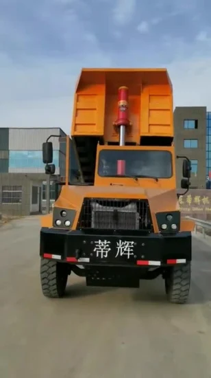 China Manufacturer 35tons Mining Dump Truck with Manual Transmission for Tunnel Slag Truck Heavy Truck