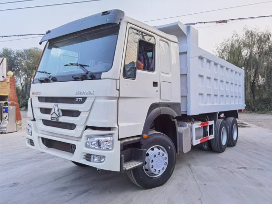 Good Condition Sinotruk HOWO Used 6*4 and 8*4 371HP-375HP Dump Truck 10 Wheels 12 Wheels Tipper Truck Tipping Truck to Africa