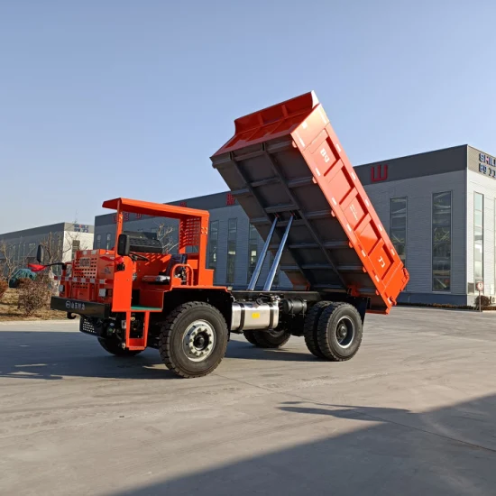 Reliable 6-Wheel 25-Ton Mining Dump Truck for Efficient Material Transport