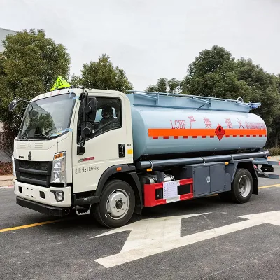China Reasonable Price DFAC Mini Small Mobile 8000L Fuel Bowser Oil Tanker Truck with Fuel Dispenser for Sale