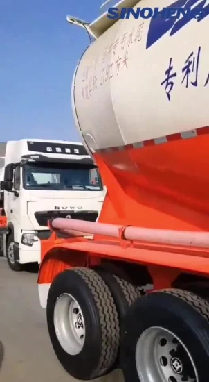 China Factory Price Bulk Cement Tanker Semi Trailer for Sale
