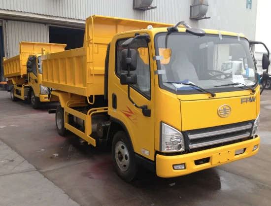 Discount Sales FAW Tiger light dump truck/ 3-5 Tons Dumper tipper truck FAW